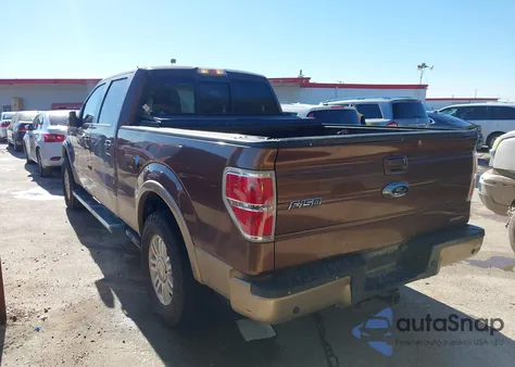 2012 Ford F-150 Lariat from USA, damaged, VIN 1FTFW1CF7CFB82926